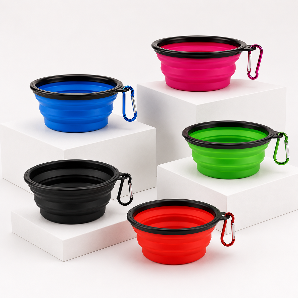 Adventure-Ready Collapsible Travel Pooch Bowl