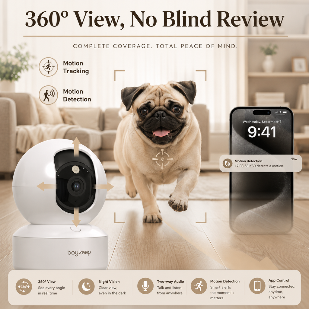 Intelligent 360 Pooch Monitoring Camera