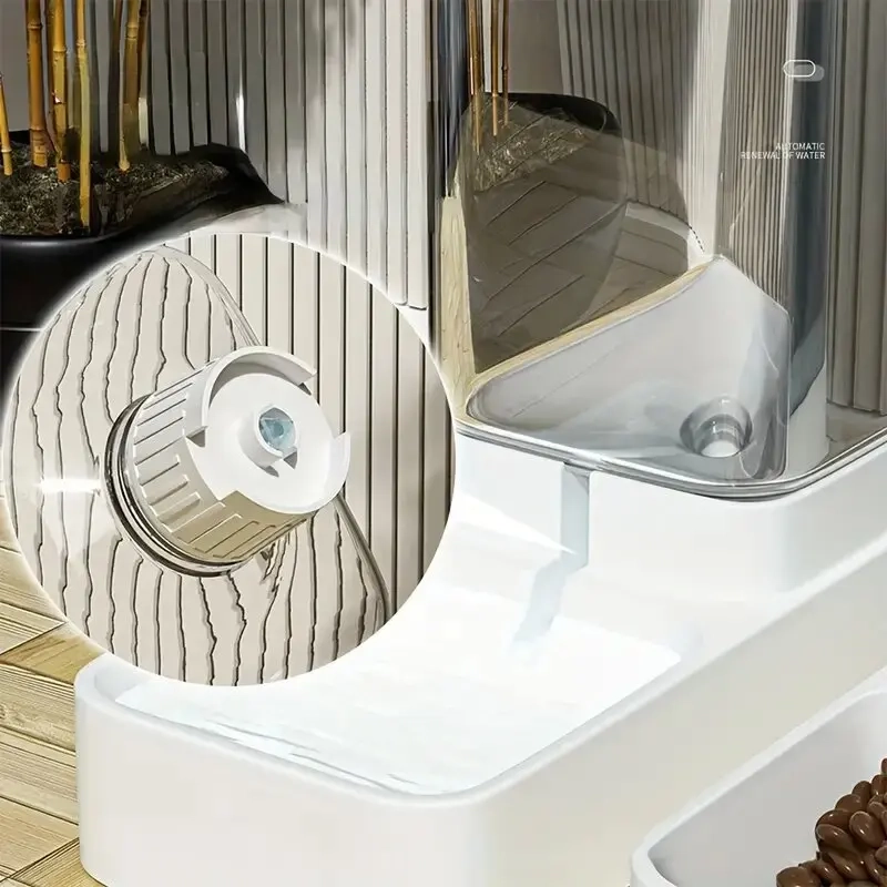 Automatic Pet Food & Water Feeder Set