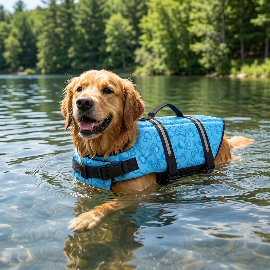 Premium Dog Life Jacket for Safe Water Adventures
