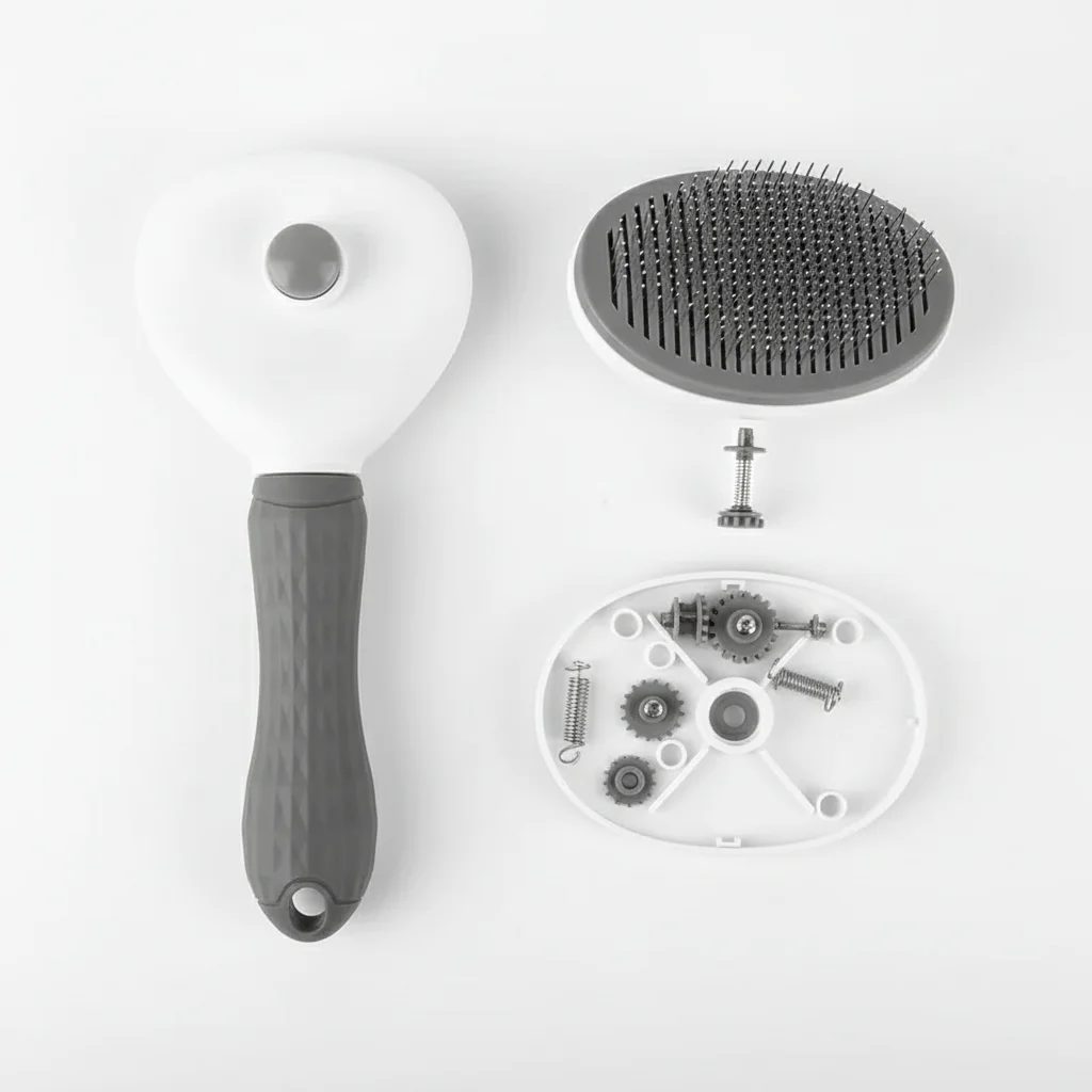 Pro Grooming Self Cleaning Pooch Brush