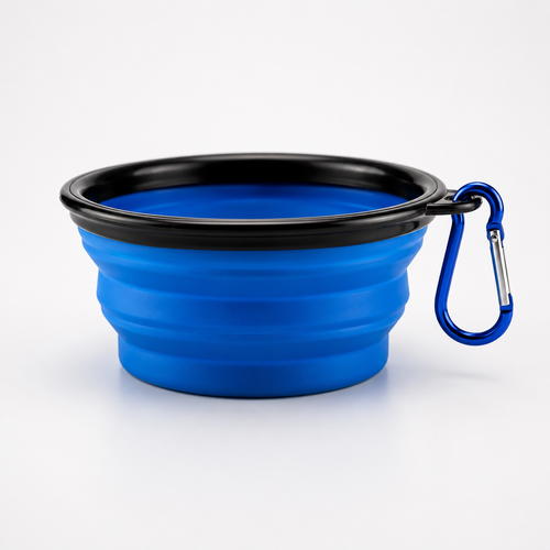 Adventure-Ready Collapsible Travel Pooch Bowl